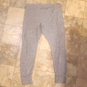 Cuddl Duds Lounge Pants; Heather Grey; Size Large (Fits like XL)